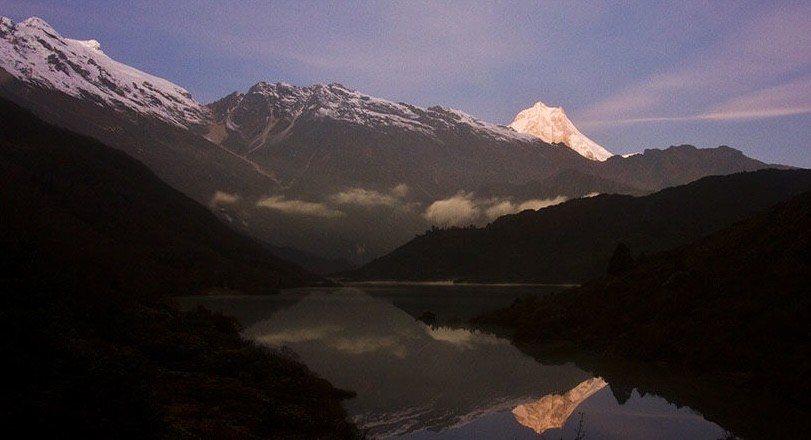 kal tal death lake side trips in manaslu trek